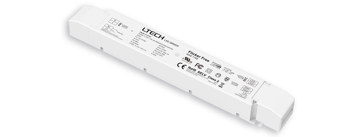 60W 12VDC 美规UL恒压0/1-10V调光电源 LM-60-12-U1A2