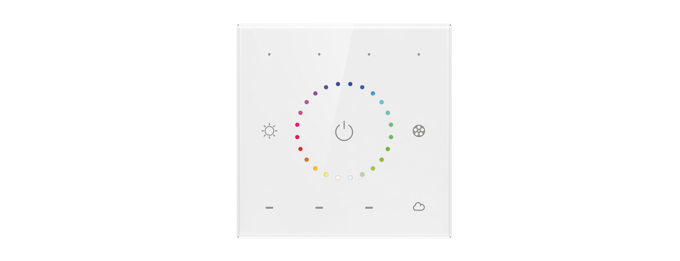 蓝牙5.2+DMX512二合一 RGB/RGBW/RGBCW触摸面板 EB5
