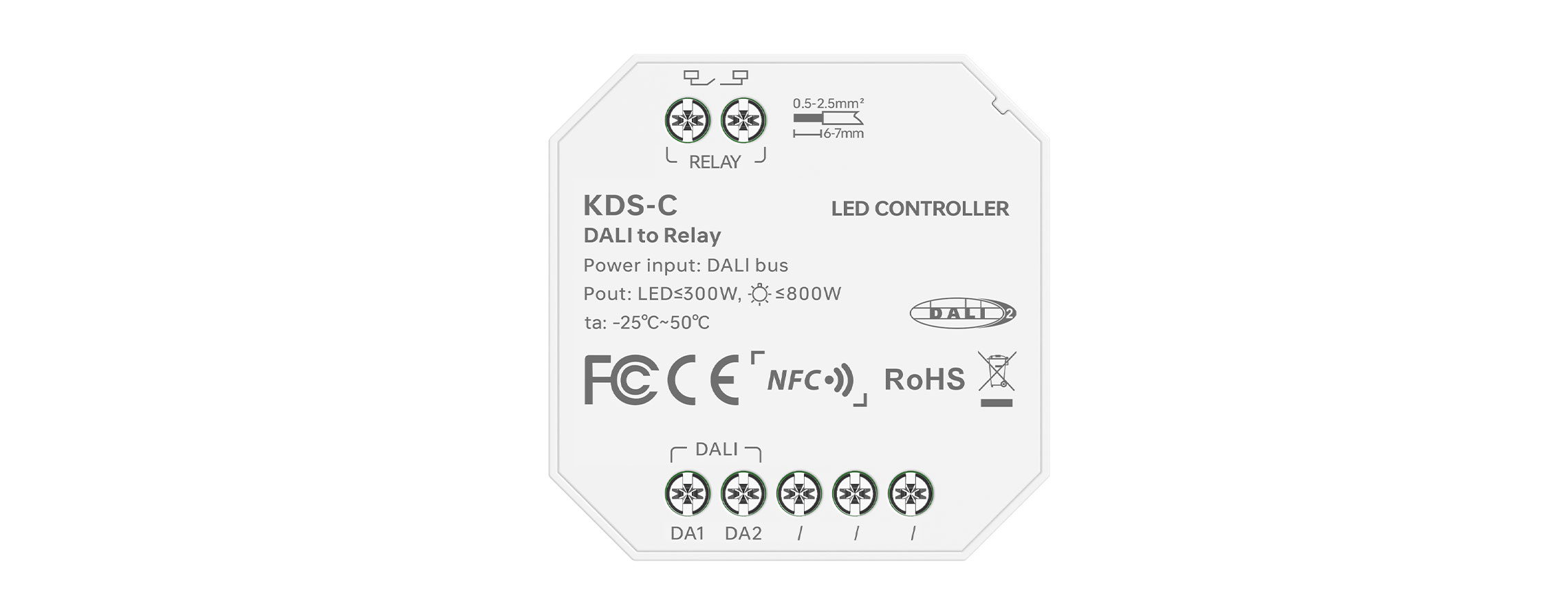 NFC可编程 DALI-继电器 通断器模块 KDS-C
