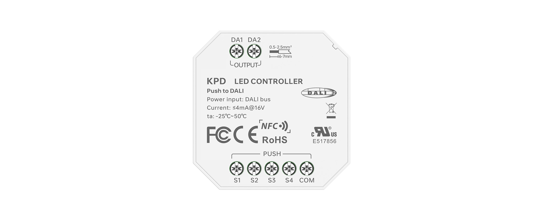 Push to DALI Module KPD