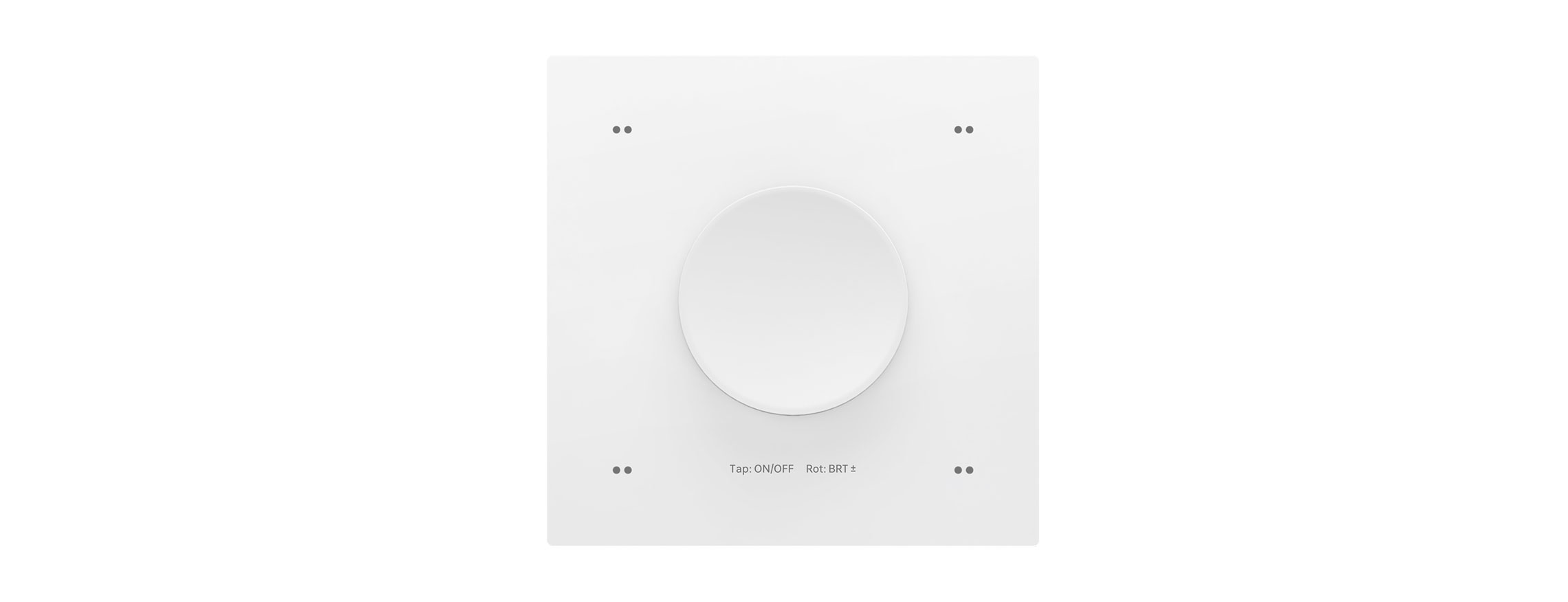 NFC可编程 Matter-可控硅 调光旋钮面板 E6T-MA1