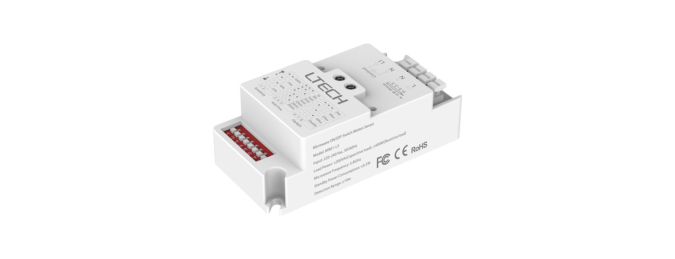 微波人体运动开关感应器 MR01-LS（通断）
