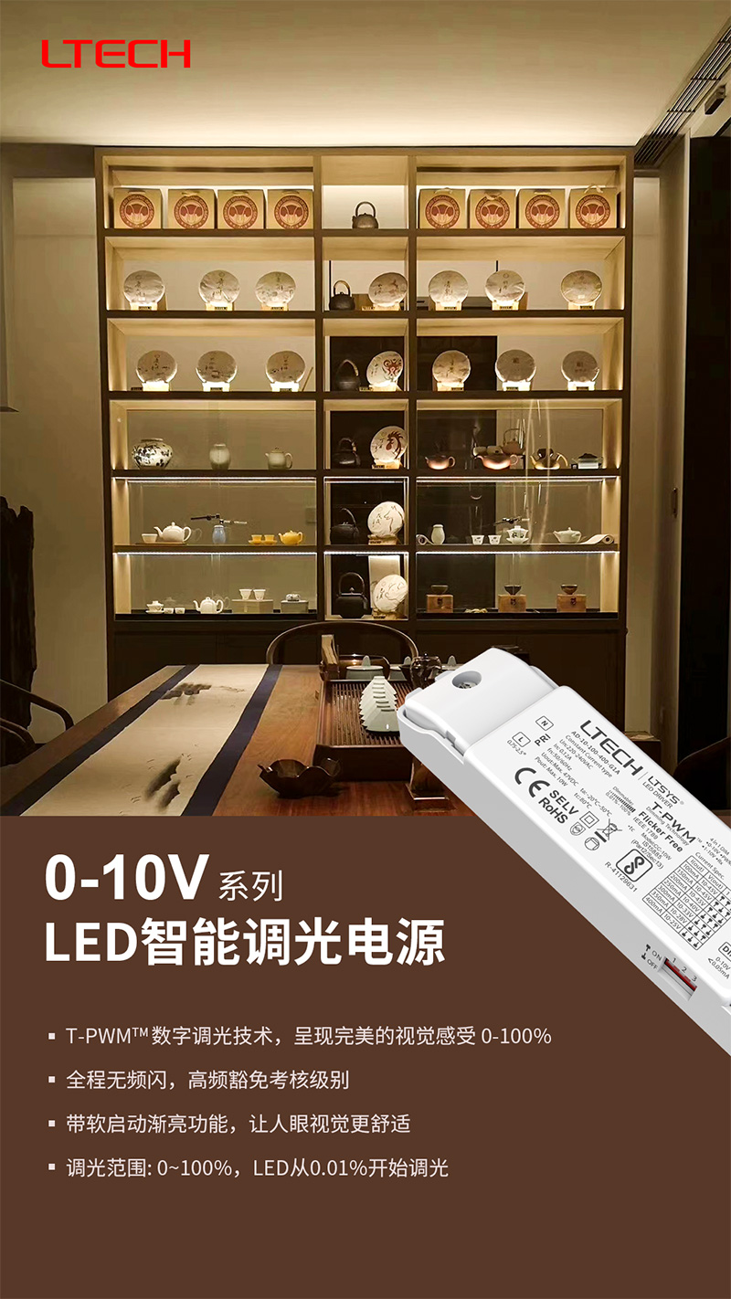 0/1-10系列LED智能调光电源