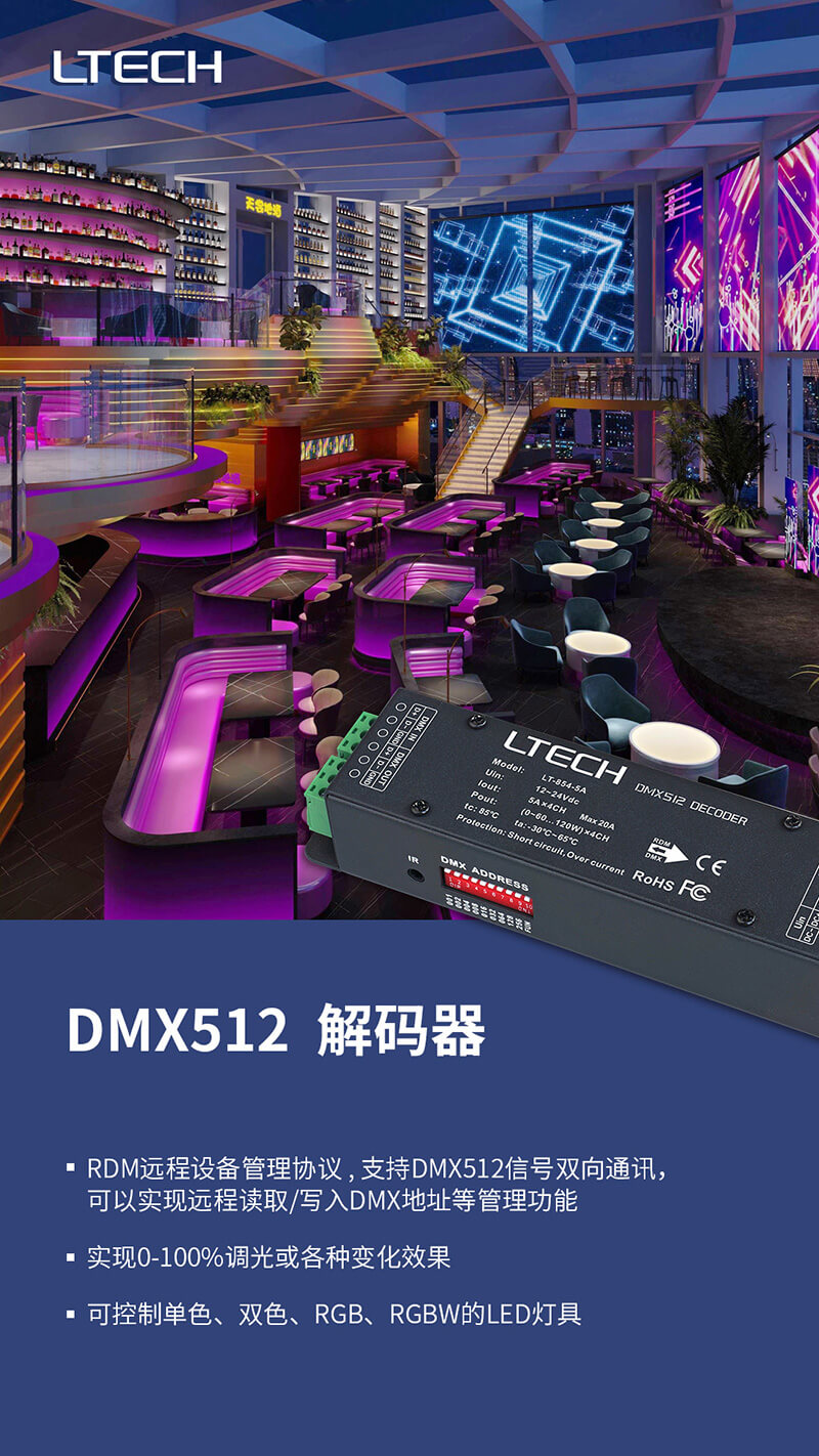 DMX512解码器