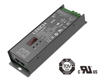 5路 DMX/RDM恒压解码器Max D5D（RJ45 DMX信号端口）